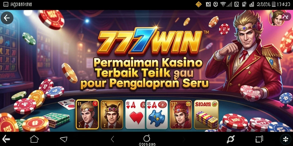 Tampilan gameplay seru di 777WIN yang penuh dengan aksi Kasino.