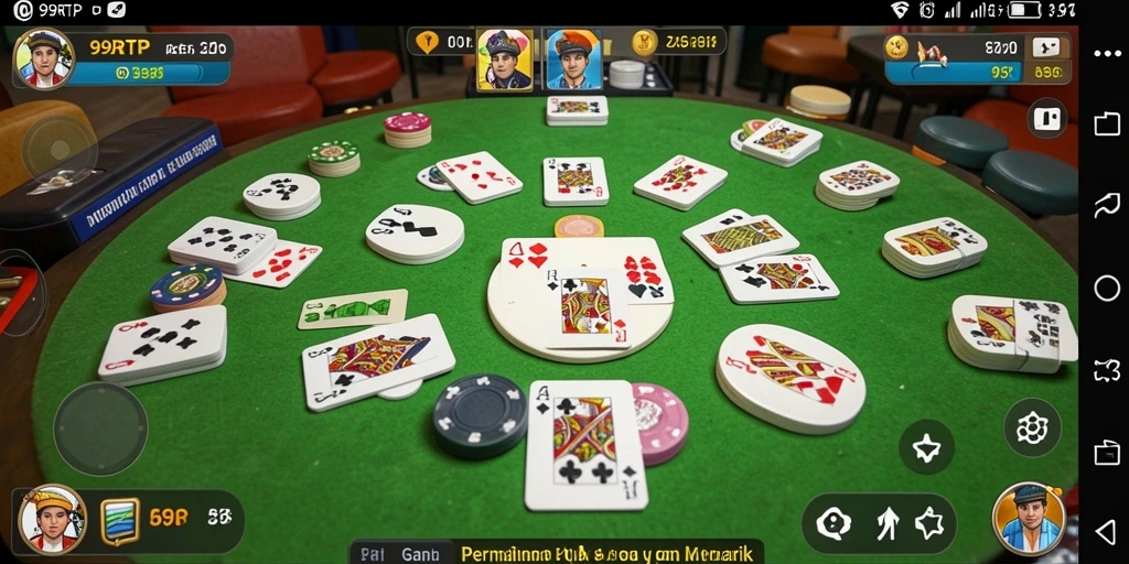Gameplay Gaple seru di 99RTP dengan teman-teman.