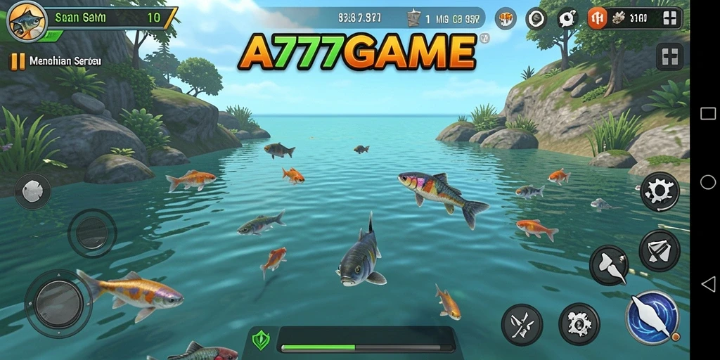 Tangkapan ikan besar dalam A777GAME terlihat sangat menantang!