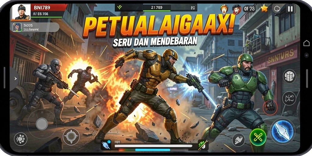 Tampilan gameplay BNI789 yang seru dan mendebarkan.