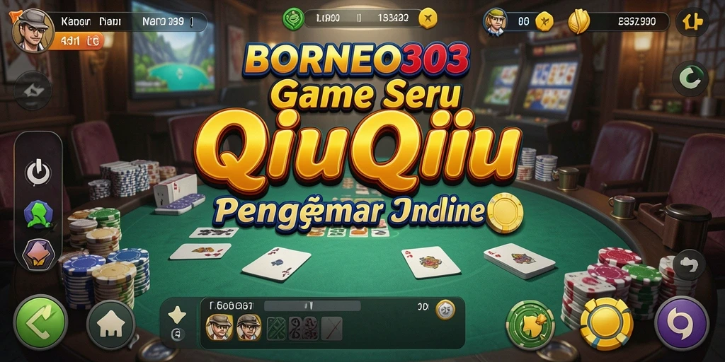Tampilan menarik saat bermain QiuQiu di BORNEO303.