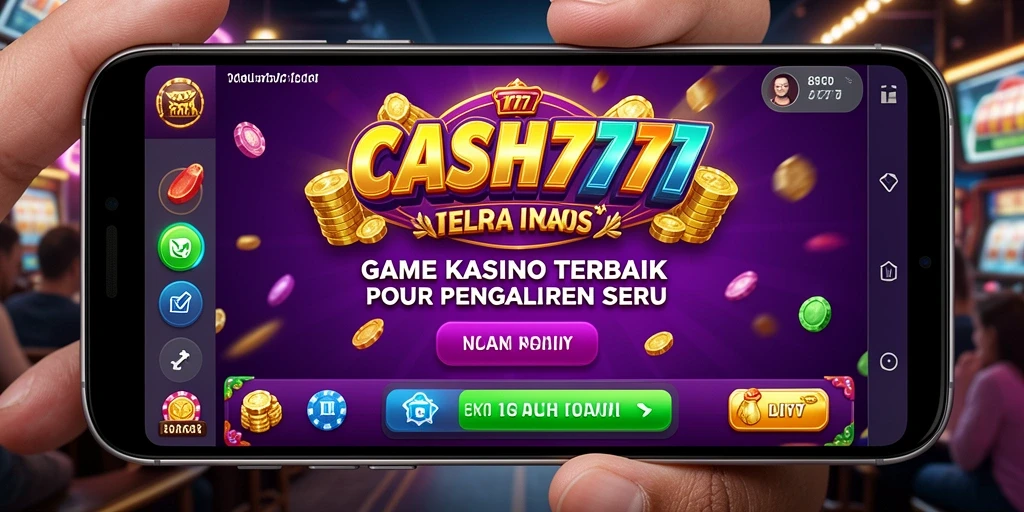 Tampilan gameplay seru dari CASH777 yang menghadirkan kasino di genggaman Anda.