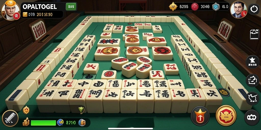 Tangkapan layar gameplay OPALTOGEL yang seru dan penuh tantangan Mahjong.