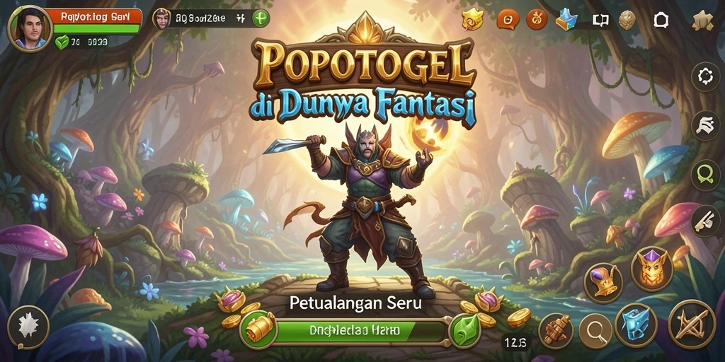 Screenshot menampilkan aksi seru dalam petualangan di POPOTOGEL.