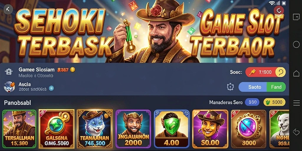 Tampilan menarik dari gameplay SEHOKI yang mengasyikkan.