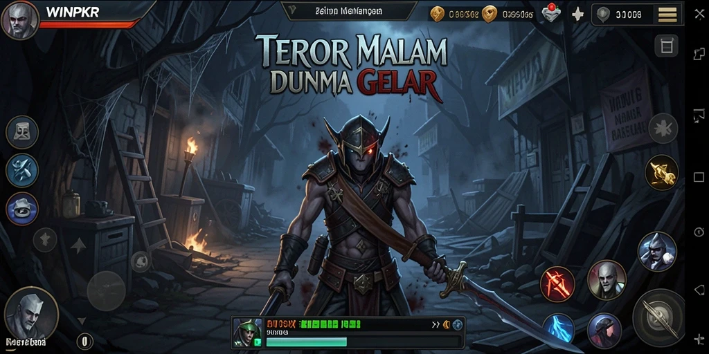 Menampilkan suasana mencekam dari gameplay WINPKR.